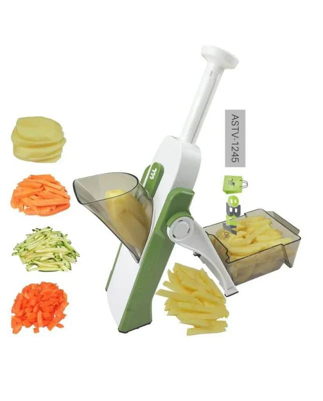 Multifunctional Vegetable Cutter and Slicer قاطع ومبشرة الخضروات متعددة الوظائف