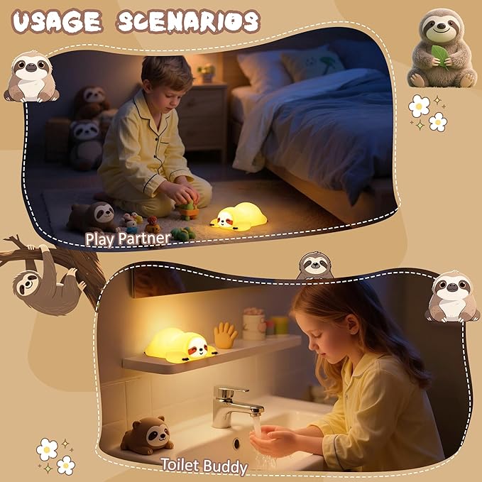 Soft LED Bedside Lamp | مصباح LED ناعم لجانب السرير